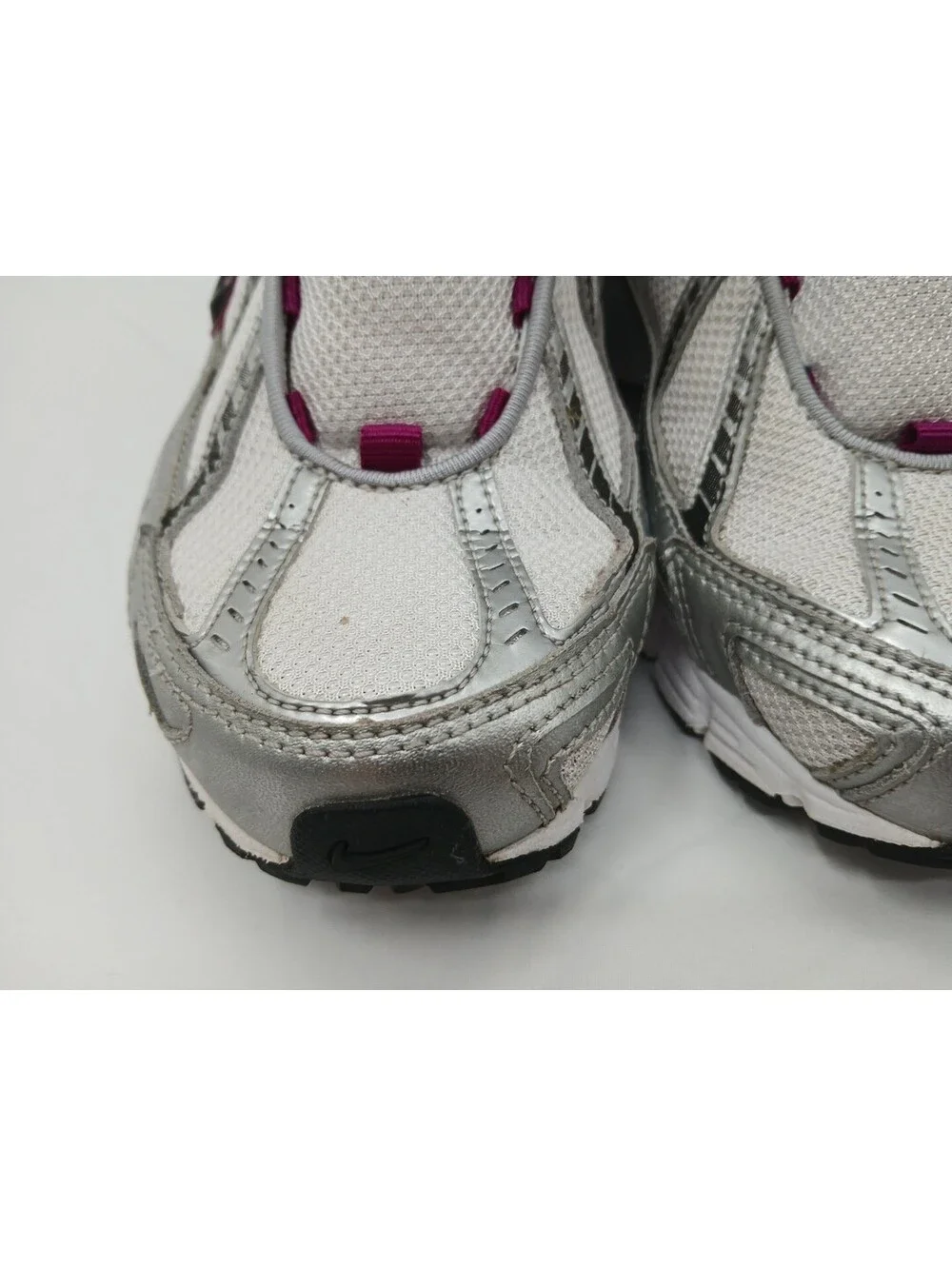 NIKE Air N'sight III BRS 1000 Shoes Womens 9.5 White Low Top Sneakers 318183-101